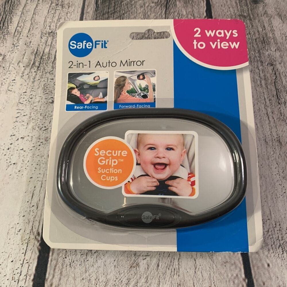 SAFEFIT 2-in-1 NWT Auto Mirror